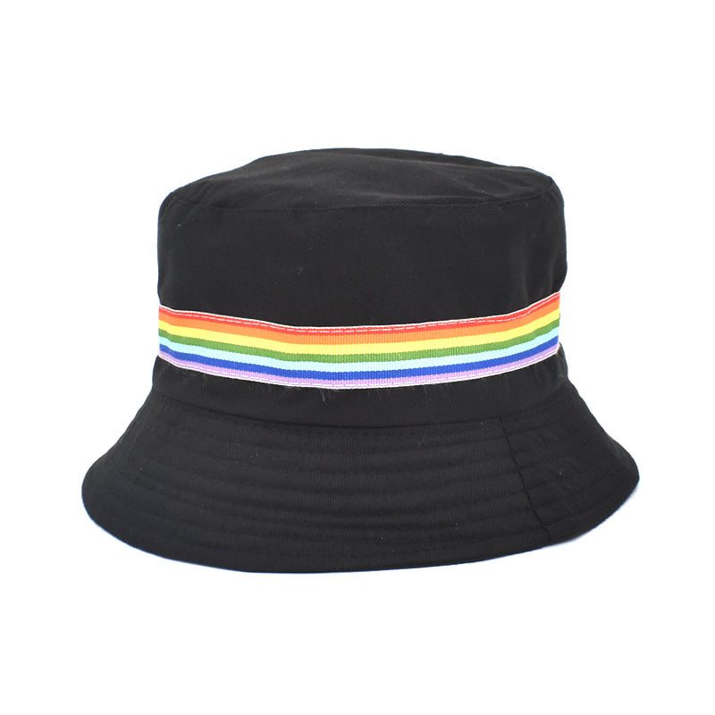 Wholesale Cotton LGBT Rainbow Bucket Hat